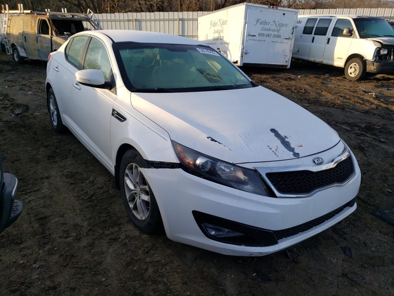 KIA OPTIMA LX 2013 with VIN KNAGM4A72D5434531 - Photo from auction