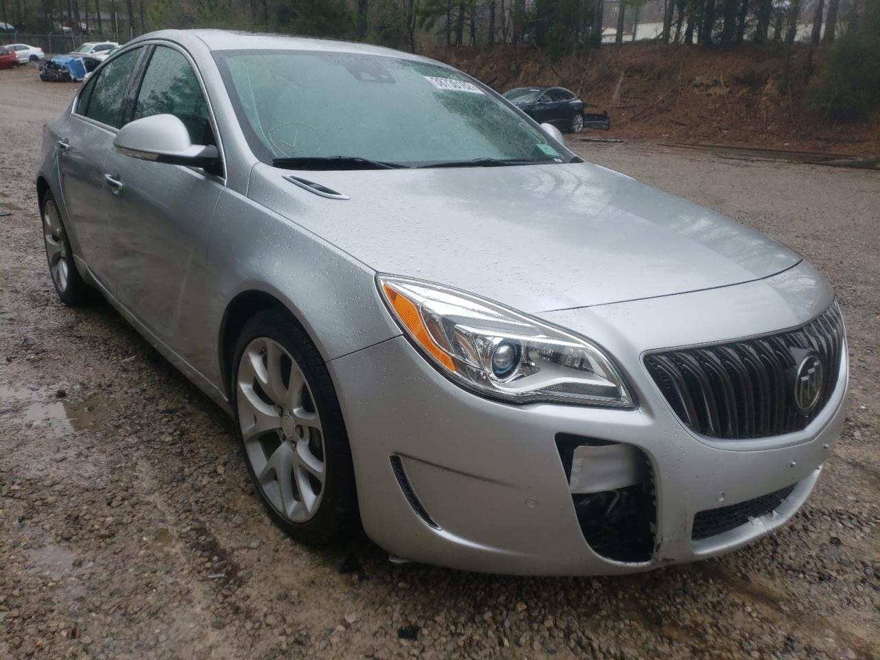 BUICK REGAL GS 2014 with VIN 2G4GU5GX7E9153602 - Photo from auction
