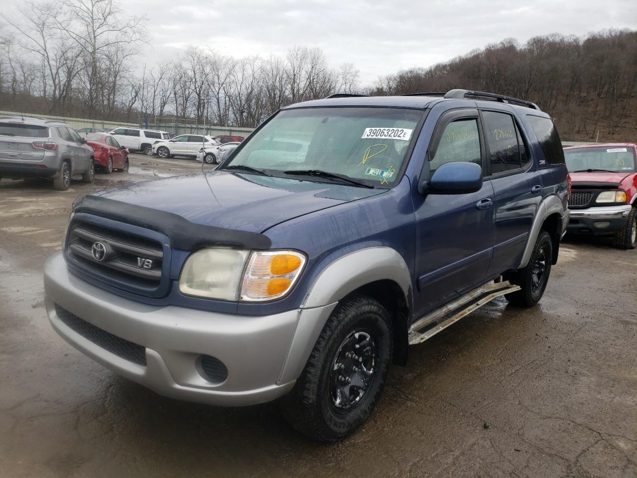 Photo 2 from auction – 2001 TOYOTA SEQUOIA SR with VIN 5TDBT44A31S029484