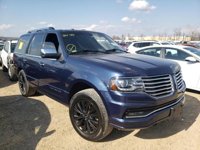 LINCOLN NAVIGATOR 2015 with VIN 5LMJJ2JT0FEJ02165 - Photo from auction