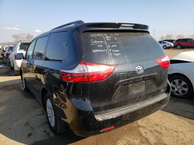 Photo 3 from auction – 2017 TOYOTA SIENNA XLE with VIN 5TDYZ3DC4HS816197