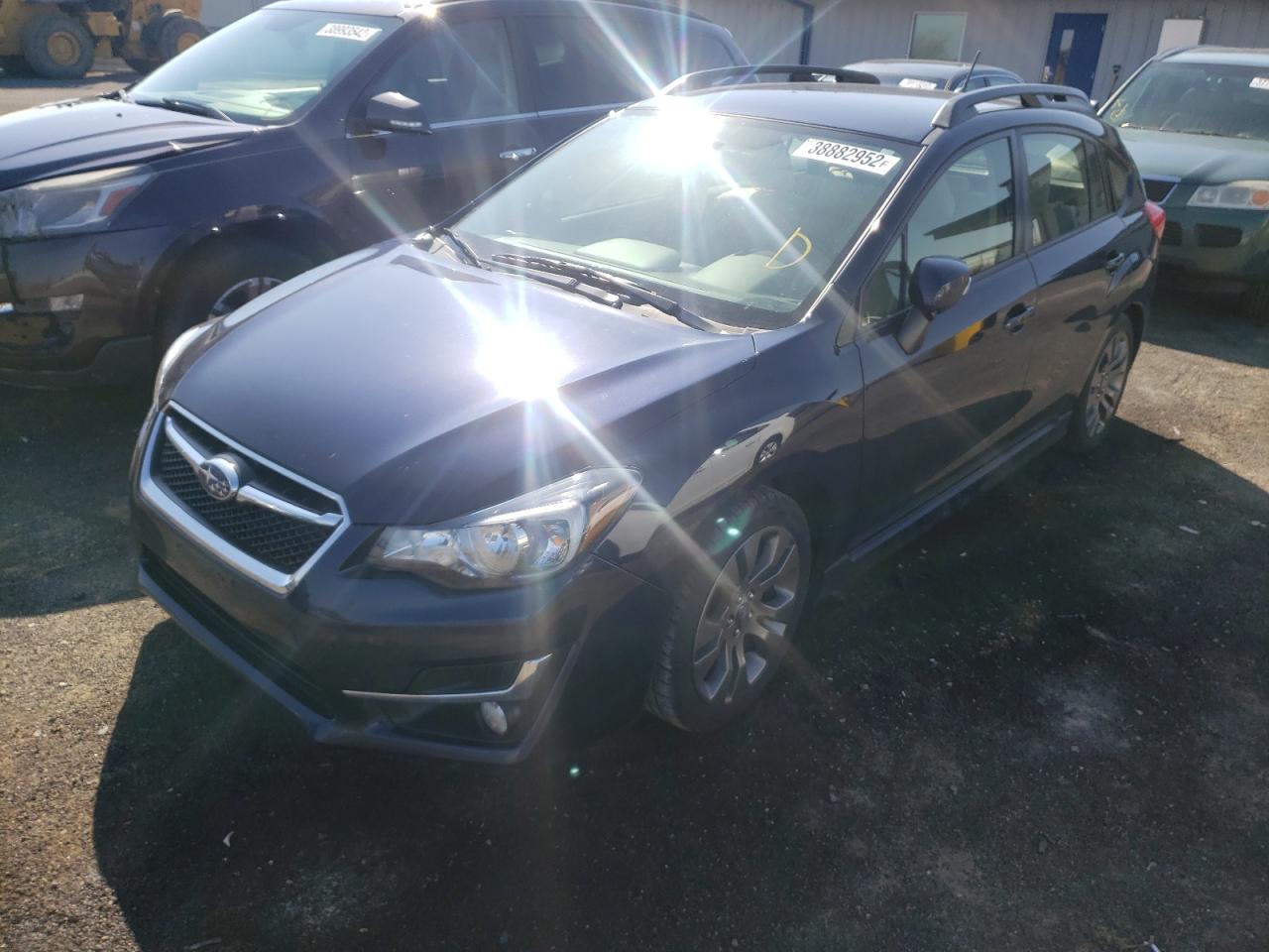 Photo 2 from auction – 2016 SUBARU IMPREZA SP with VIN JF1GPAP60GH318860