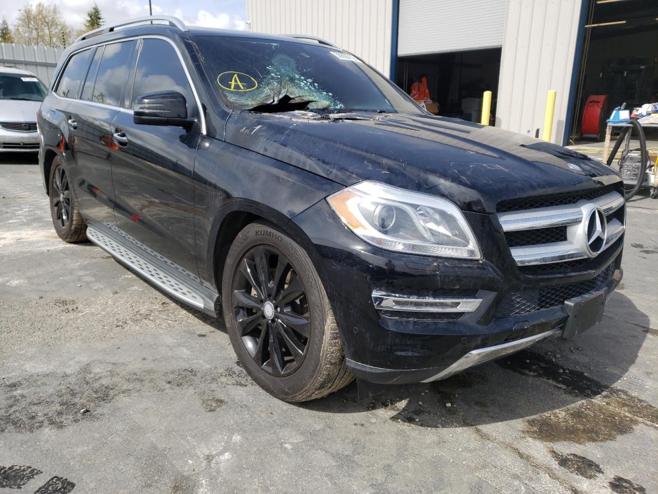 MERCEDES-BENZ GL 450 4MA 2015 with VIN 4JGDF6EE5FA560229 - Photo from auction