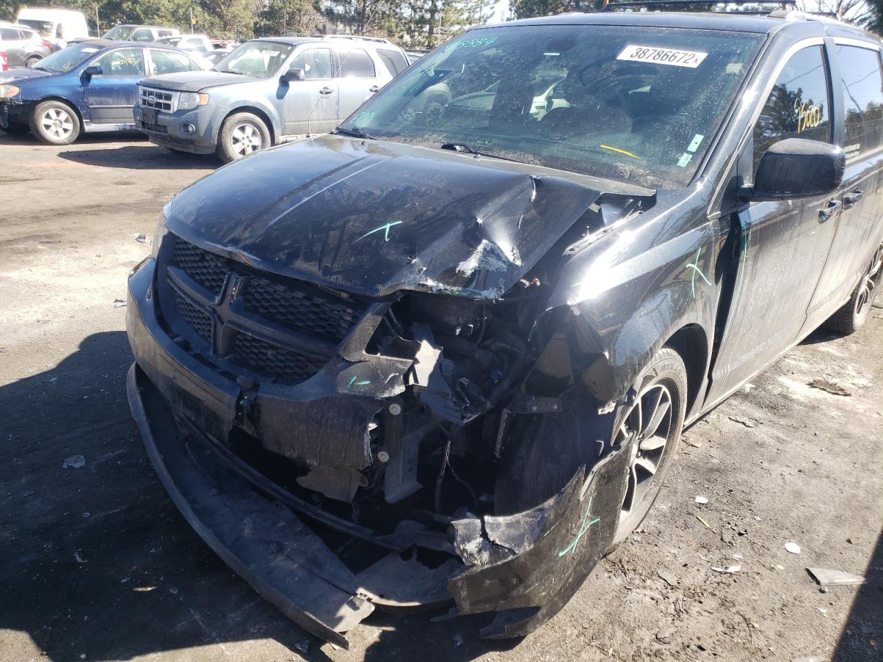 Photo 9 from auction – 2019 DODGE GRAND CARA with VIN 2C4RDGEG1KR662074