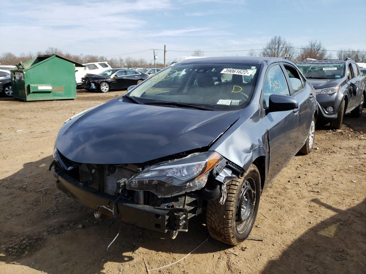 Photo 2 from auction – 2018 TOYOTA COROLLA L with VIN 2T1BURHE4JC022902