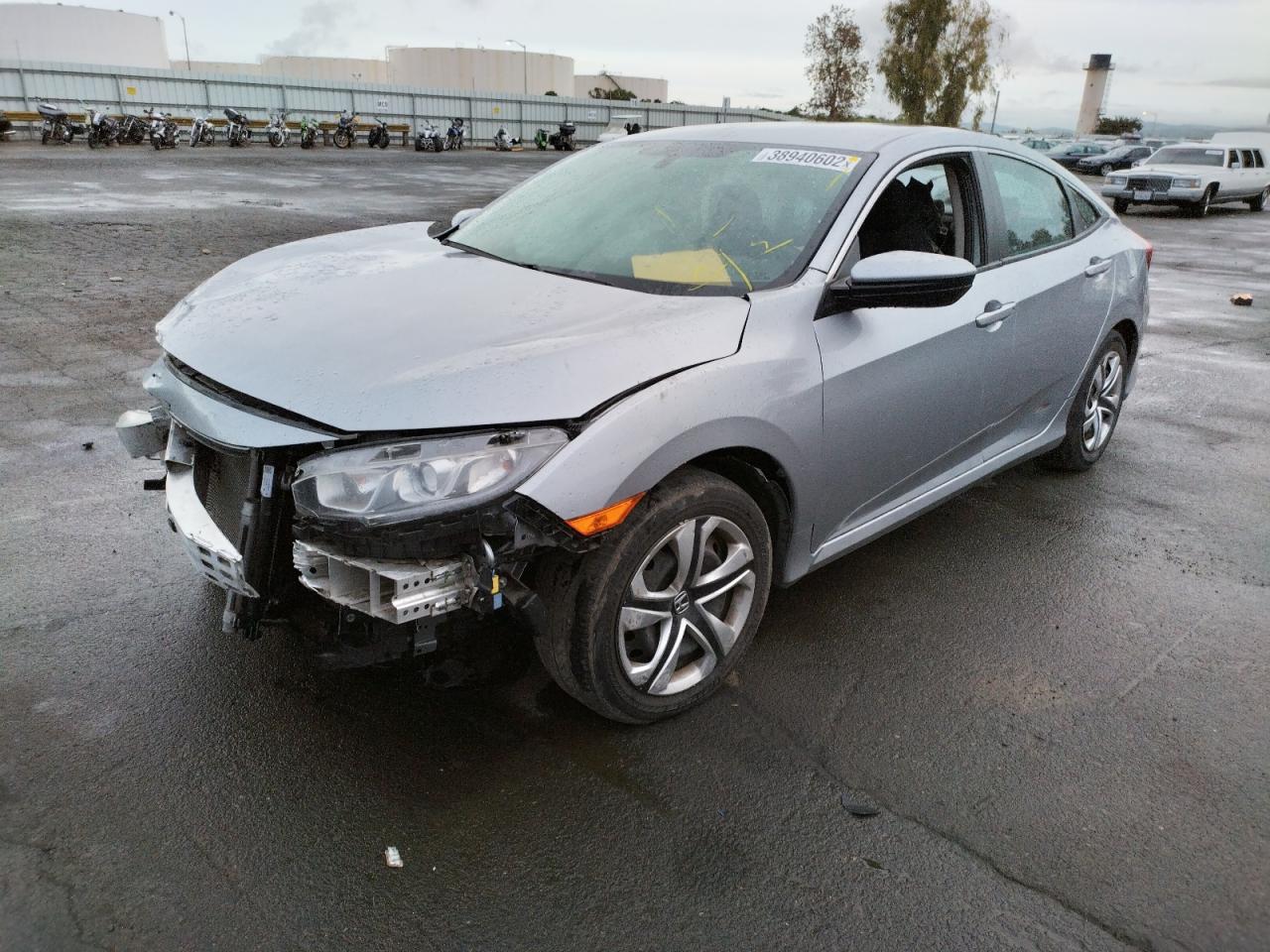 Photo 2 from auction – 2017 HONDA CIVIC LX with VIN 19XFC2F50HE224422