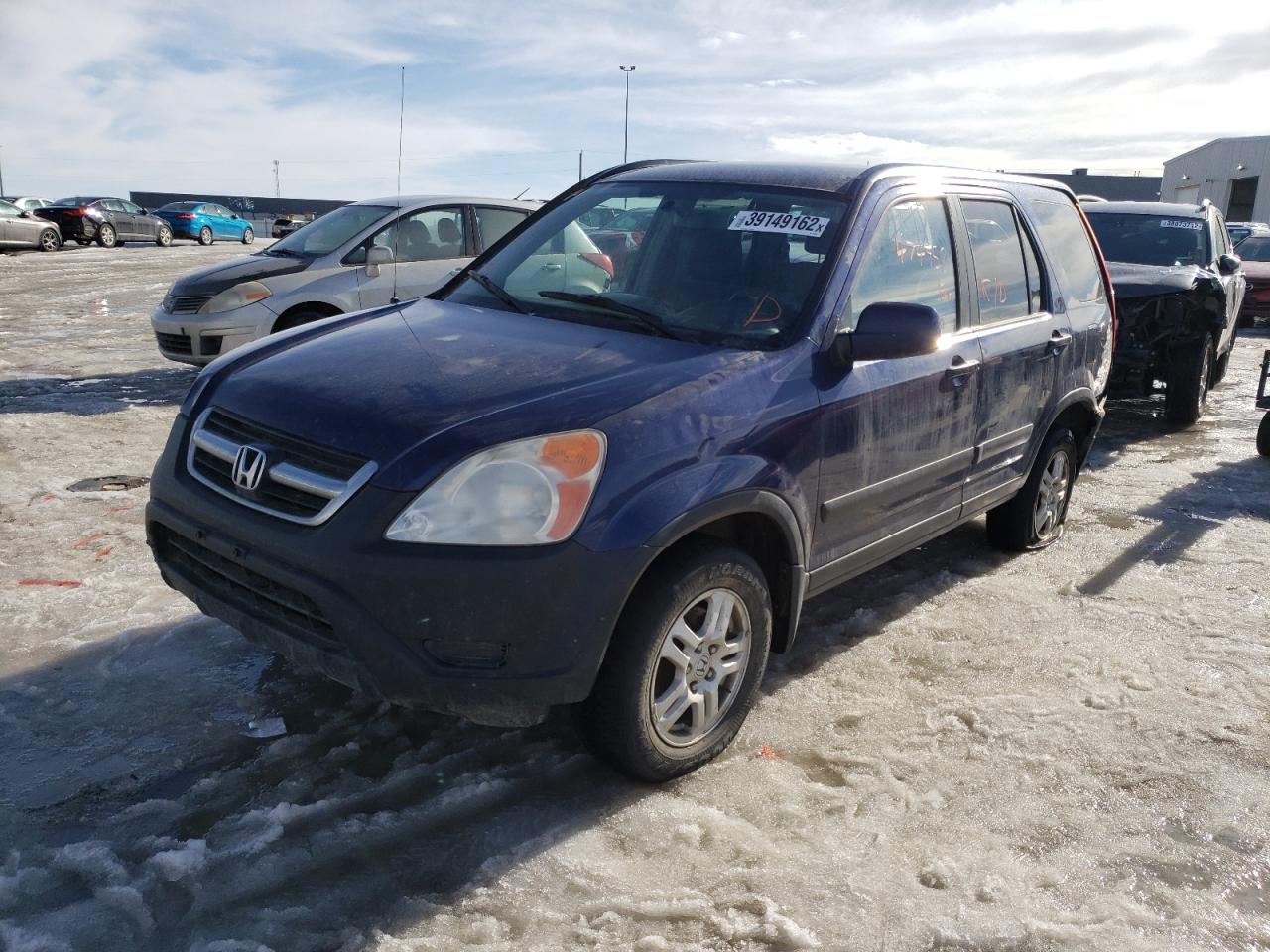 Photo 2 from auction – 2004 HONDA CR-V EX with VIN JHLRD78894C813343