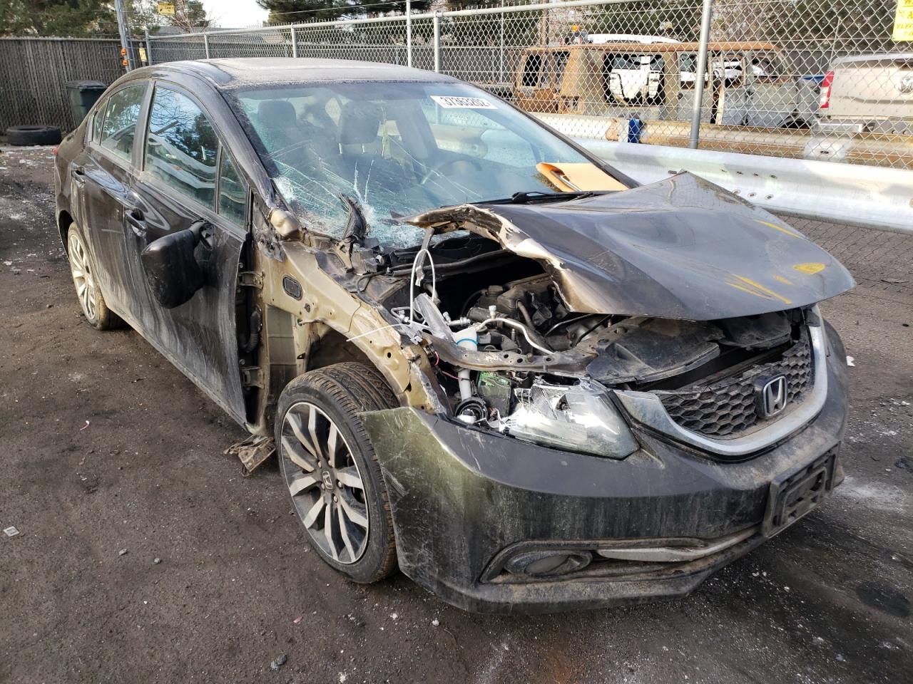 Photo 1 from auction – 2014 HONDA CIVIC EXL with VIN 2HGFB2F94EH527291