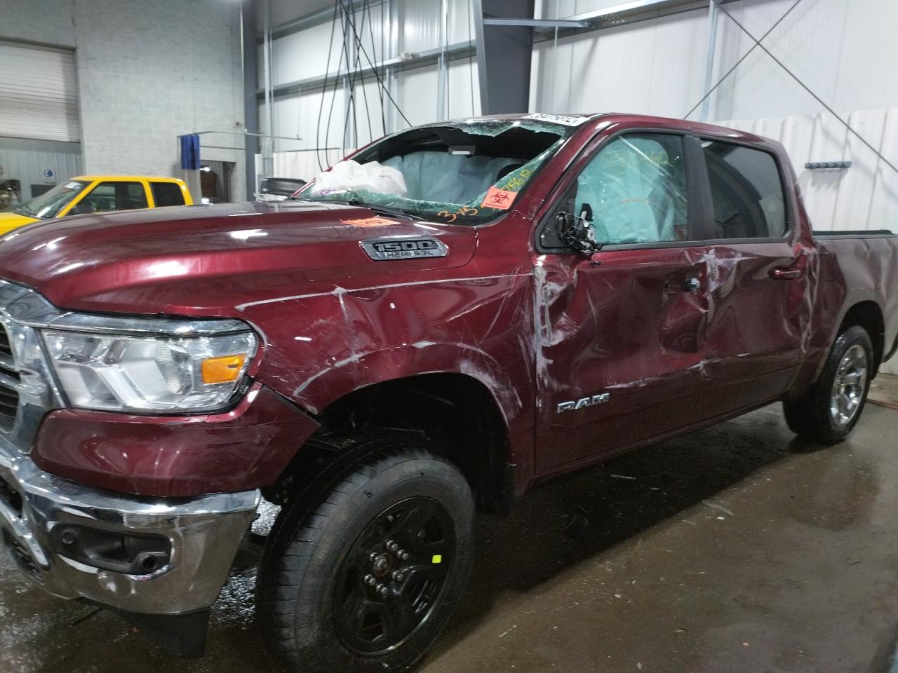 Photo 10 from auction – 2021 RAM 1500 BIG H with VIN 1C6SRFFT7MN637602