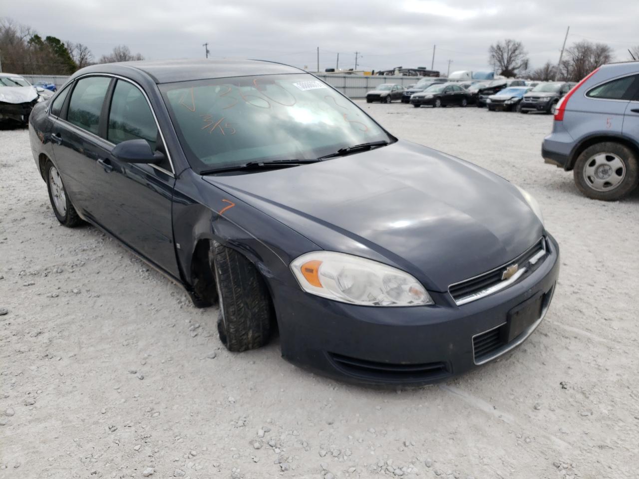 CHEVROLET IMPALA 2008 with VIN 2G1WT55NX89266218 - Photo from auction