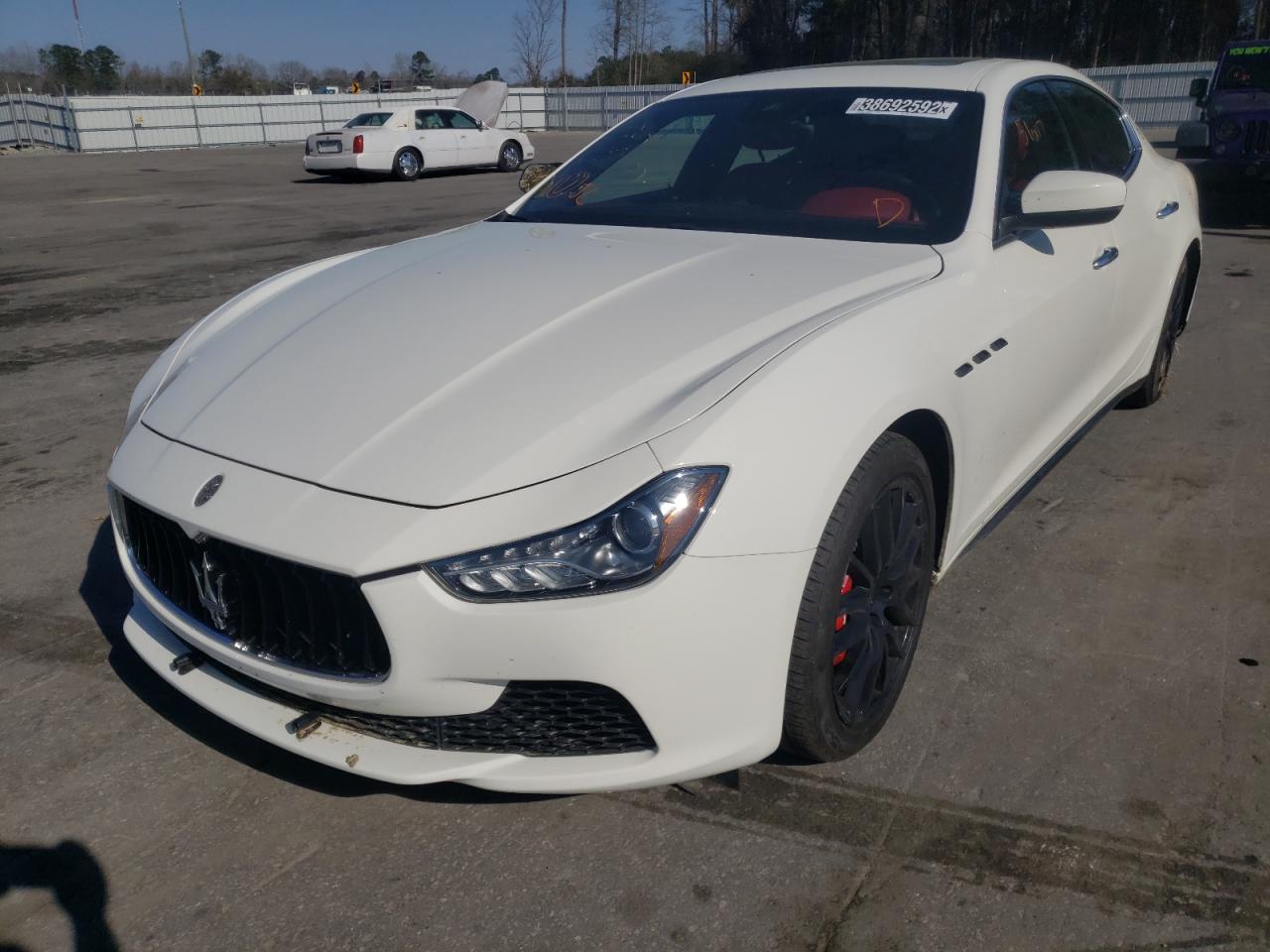 Photo 2 from auction – 2017 MASERATI GHIBLI S with VIN ZAM57RTAXH1213601