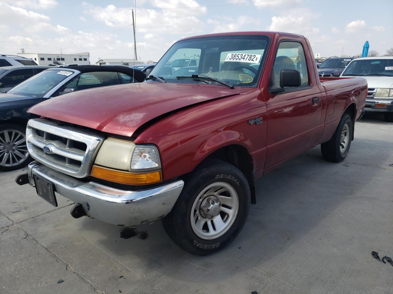 Photo 2 from auction – 1999 FORD RANGER with VIN 1FTYR10V2XUA69107