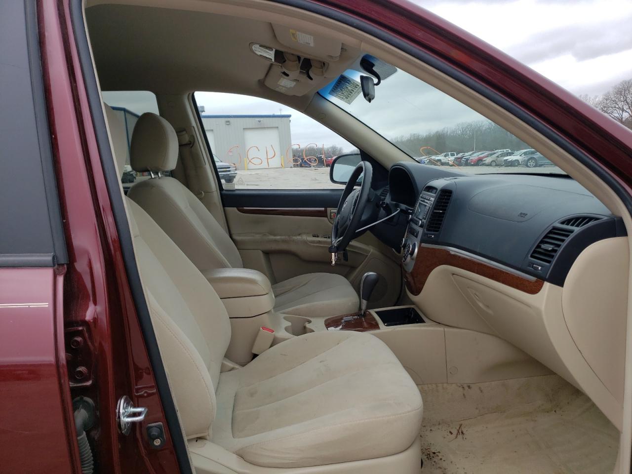 Photo 5 from auction – 2009 HYUNDAI SANTA FE G with VIN 5NMSG73D39H276102