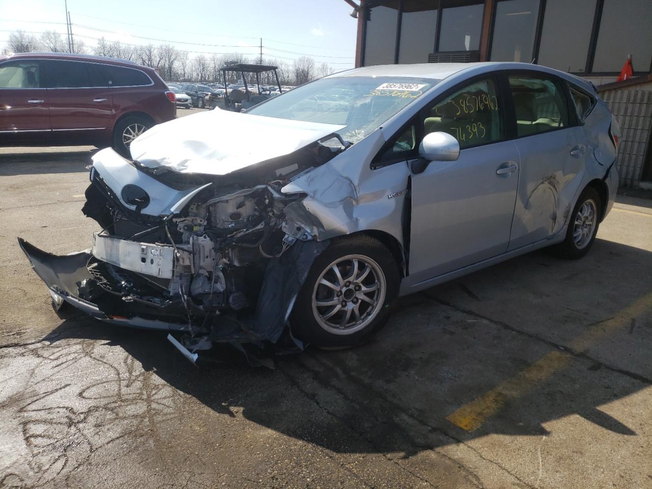 Photo 2 from auction – 2012 TOYOTA PRIUS V with VIN JTDZN3EU9C3038450