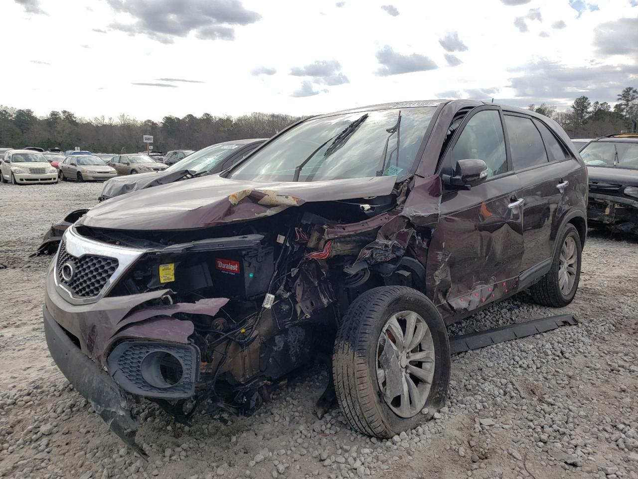 Photo 2 from auction – 2011 KIA SORENTO EX with VIN 5XYKU4A26BG003518