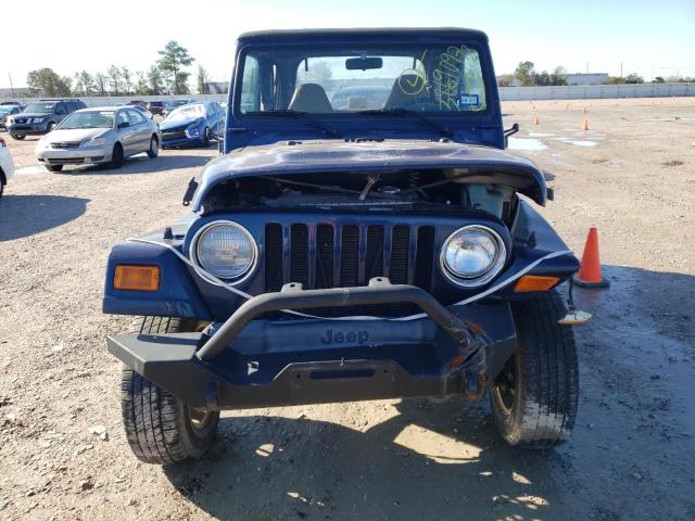 Photo 9 from auction – 2000 JEEP WRANGLER / with VIN 1J4FA49S1YP751821