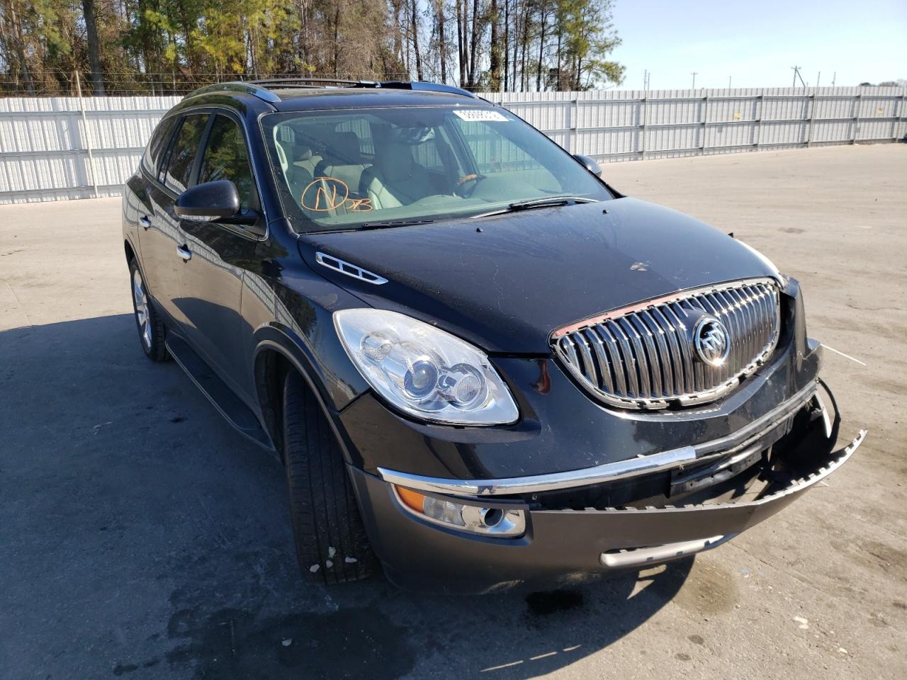 BUICK ENCLAVE 2012 with VIN 5GAKRDED6CJ391236 - Photo from auction