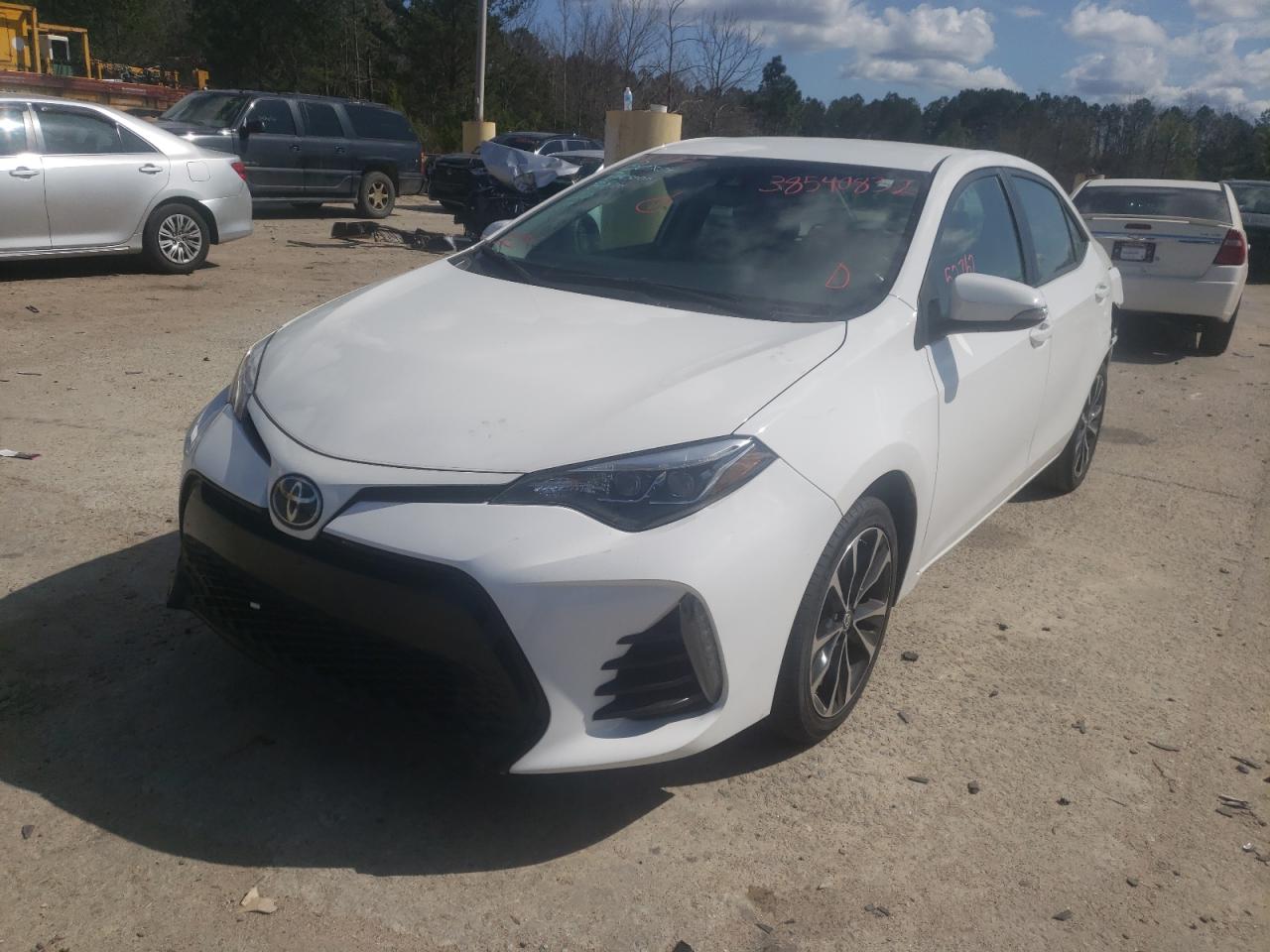 Photo 2 from auction – 2019 TOYOTA COROLLA L with VIN 5YFBURHE7KP945196