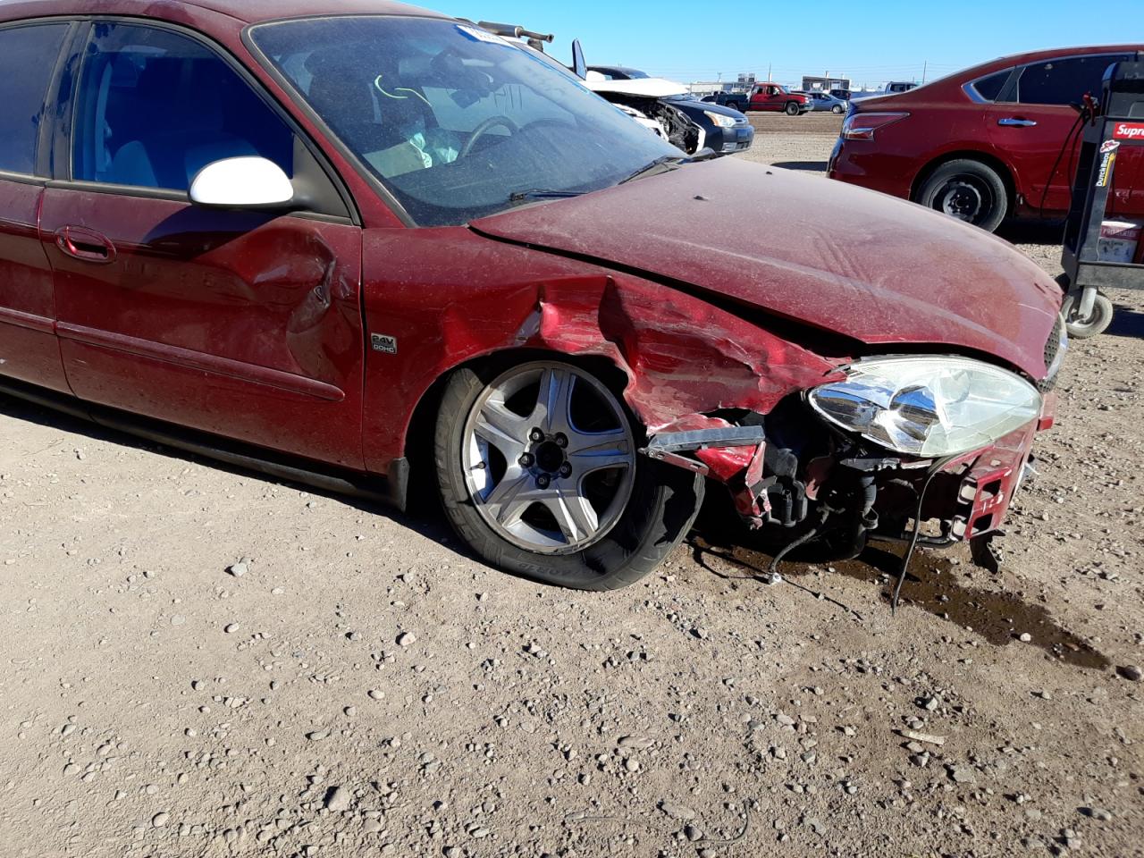 Photo 9 from auction – 2001 FORD TAURUS SEL with VIN 1FAHP56S41G279391