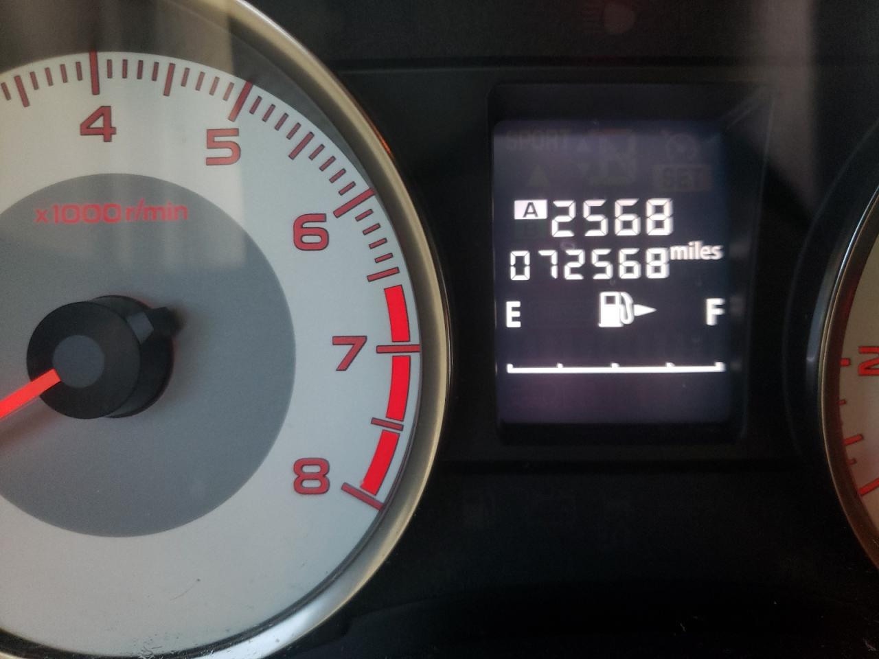 Photo 8 from auction – 2014 SUBARU IMPREZA SP with VIN JF1GPAU68E8229653