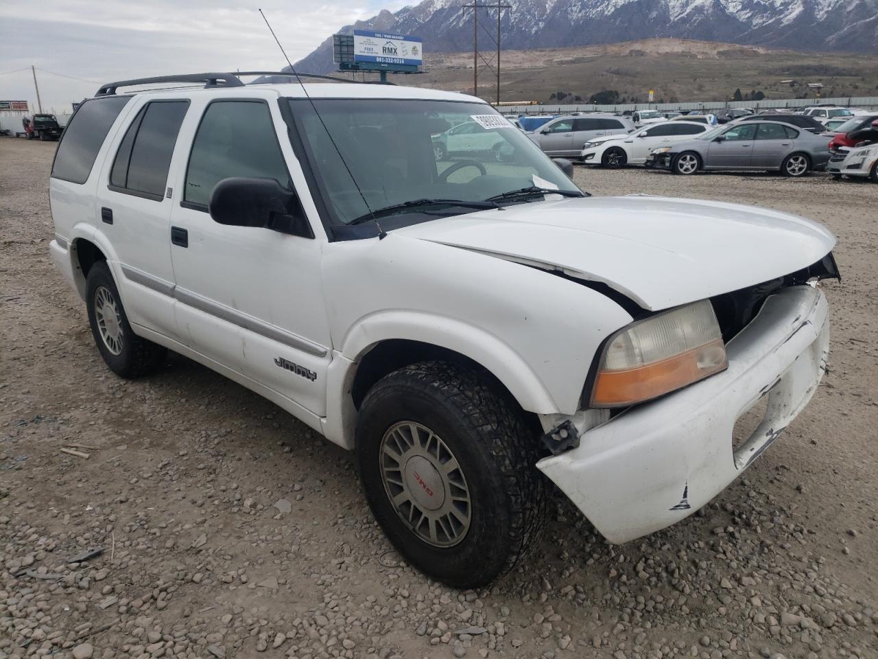 Photo 1 from auction – 2001 GMC JIMMY with VIN 1GKDT13W612198219