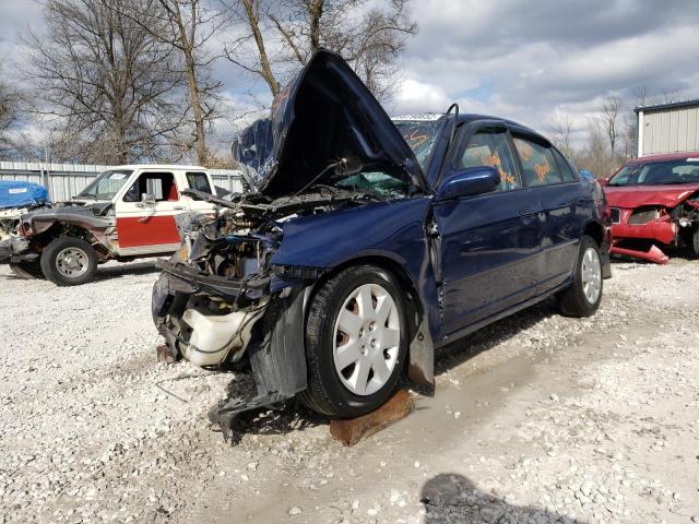 Photo 2 from auction – 2002 HONDA CIVIC EX with VIN 1HGES26772L066287