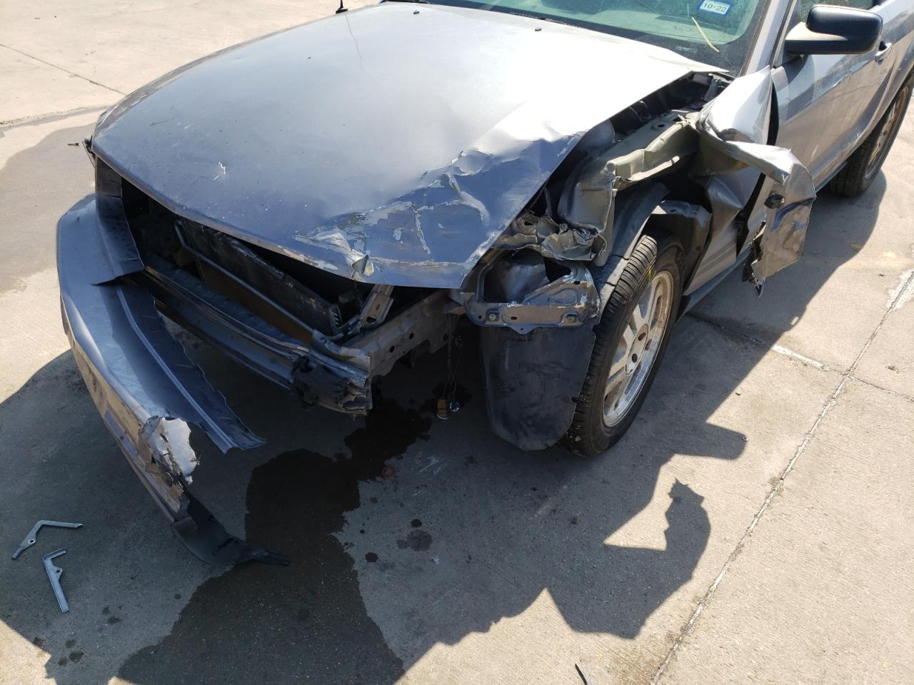 Photo 9 from auction – 2007 FORD MUSTANG with VIN 1ZVFT80N775255637