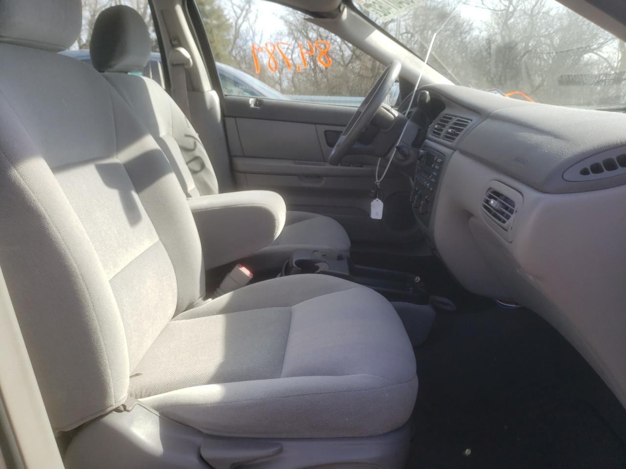 Photo 5 from auction – 2005 MERCURY SABLE GS with VIN 1MEFM50U15A602307