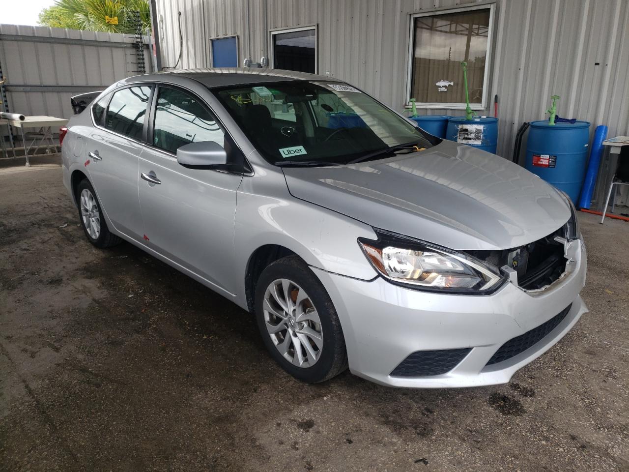 NISSAN SENTRA S 2019 with VIN 3N1AB7AP1KL625079 - Photo from auction