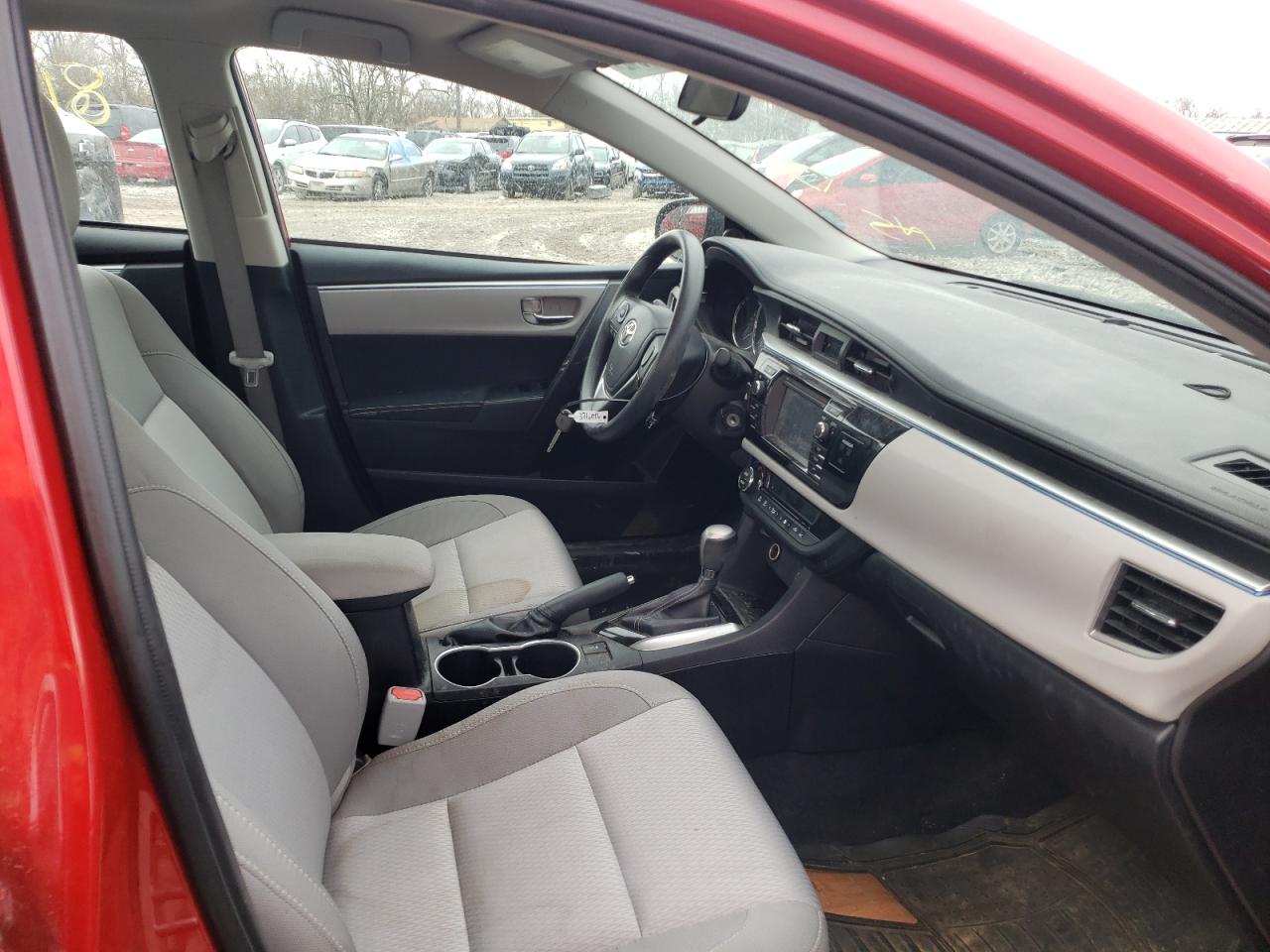 Photo 5 from auction – 2014 TOYOTA COROLLA L with VIN 2T1BURHE1EC111364