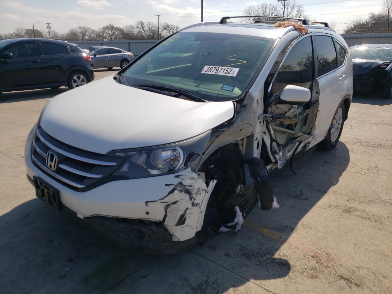 Photo 2 from auction – 2012 HONDA CR-V EXL with VIN 5J6RM3H77CL016630
