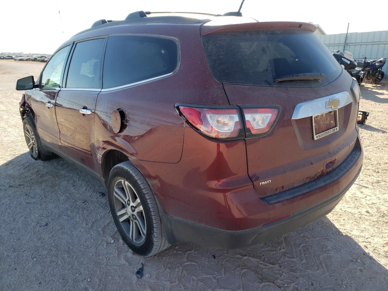 Photo 3 from auction – 2016 CHEVROLET TRAVERSE L with VIN 1GNKVGKD4GJ261632