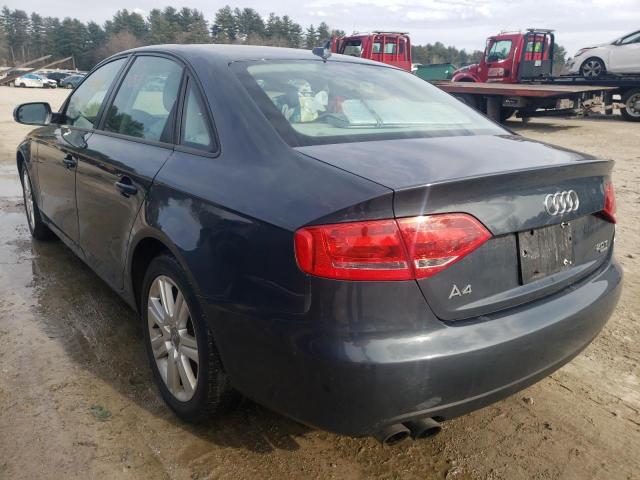 Photo 3 from auction – 2011 AUDI A4 PREMIUM with VIN WAUBFAFL3BN048223