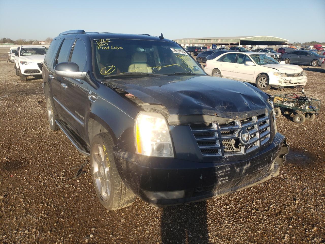 CADILLAC ESCALADE L 2007 with VIN 1GYEC63867R429855 - Photo from auction