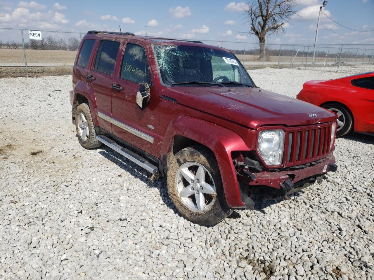 Photo 1 from auction – 2012 JEEP LIBERTY SP with VIN 1C4PJMAK7CW195437