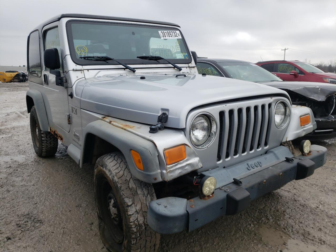 Photo 1 from auction – 2004 JEEP WRANGLER X with VIN 1J4FA39SX4P797491