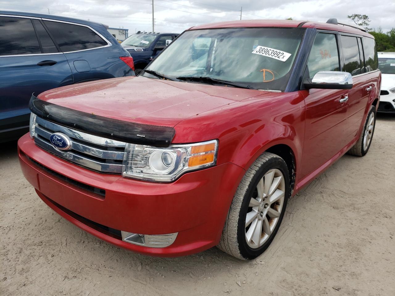 Photo 2 from auction – 2012 FORD FLEX LIMIT with VIN 2FMGK5DC5CBD19838