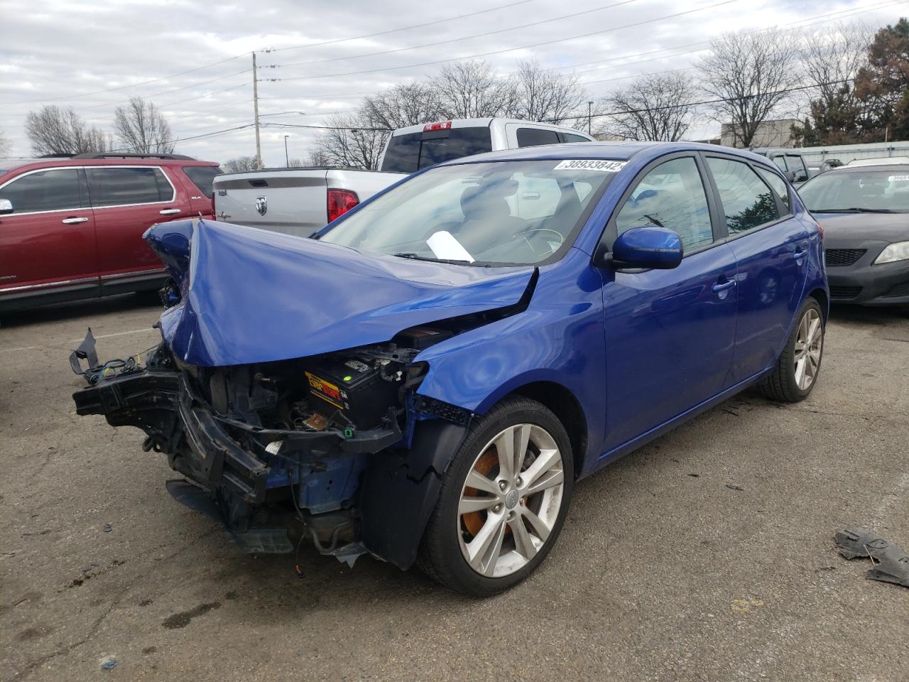 Photo 2 from auction – 2013 KIA FORTE SX with VIN KNAFW5A35D5697766