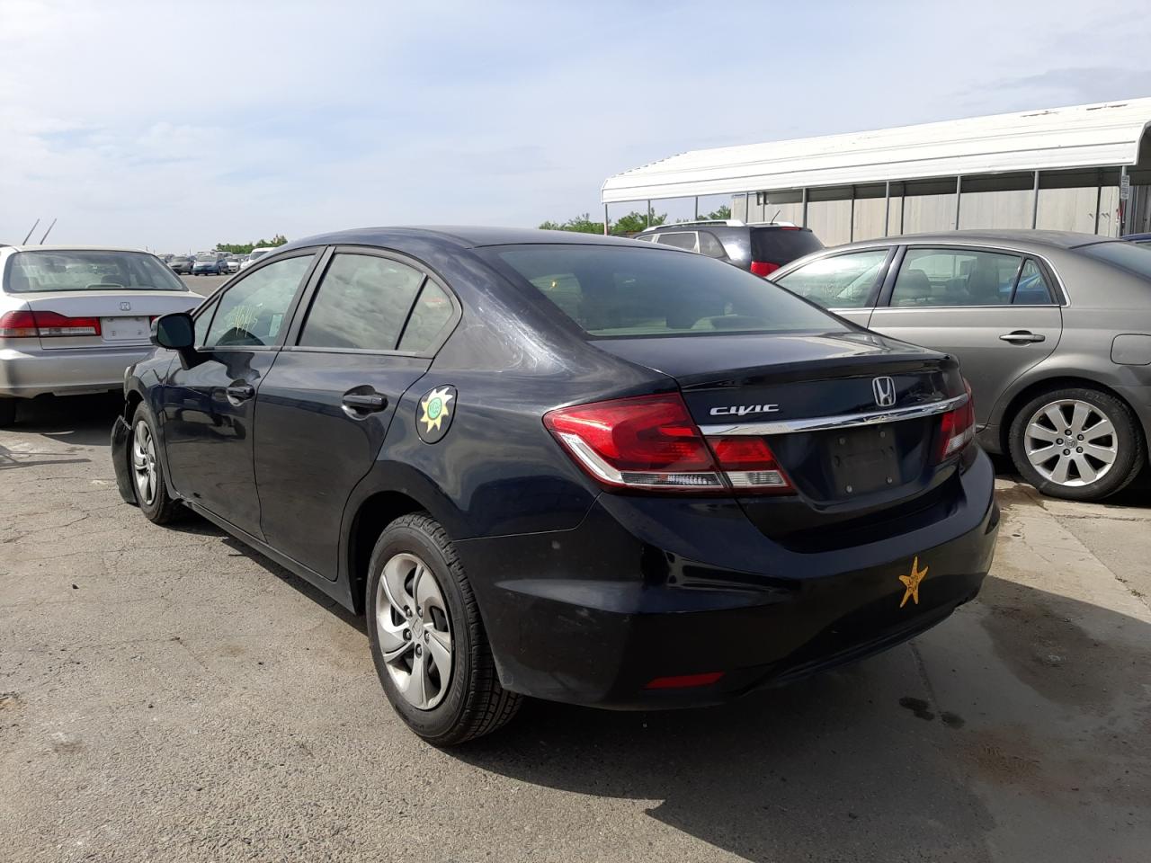 Photo 3 from auction – 2013 HONDA CIVIC LX with VIN 19XFB2F52DE274865