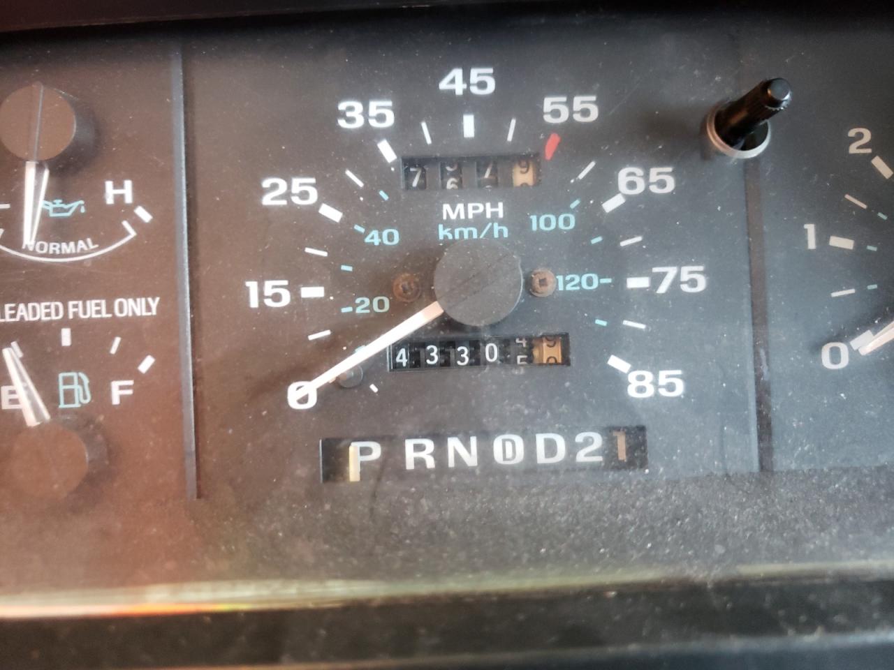 Photo 8 from auction – 1993 FORD EXPLORER with VIN 1FMCU22X8PUD68772