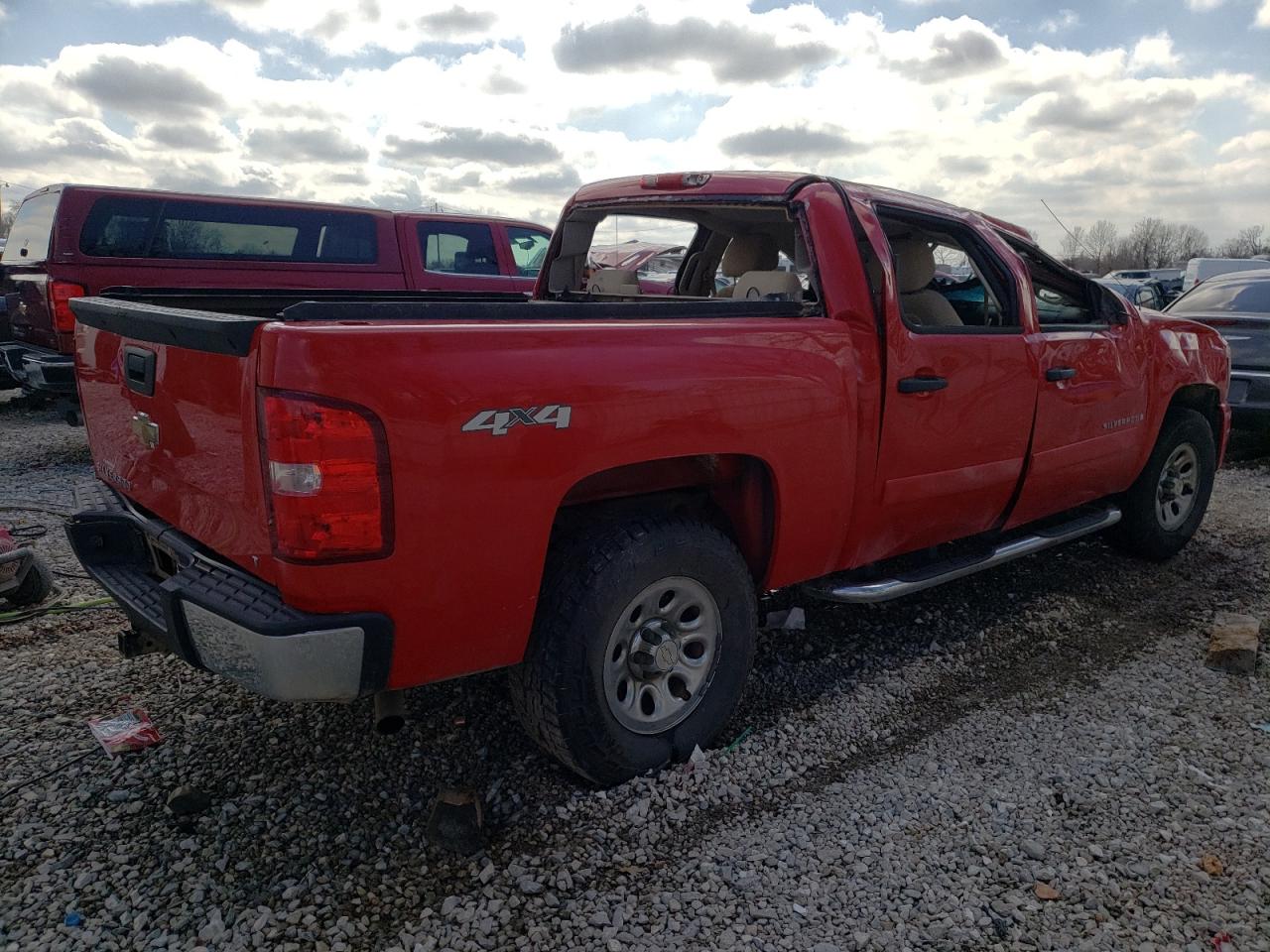 Photo 4 from auction – 2007 CHEVROLET SILVERADO with VIN 3GCEK13M77G553609