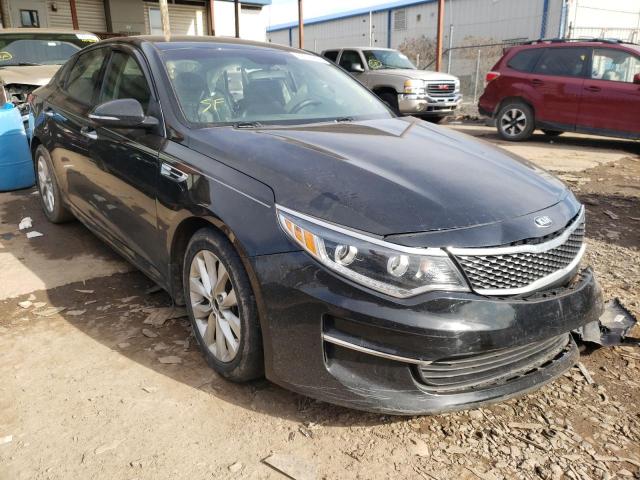 KIA OPTIMA EX 2016 with VIN 5XXGU4L35GG042575 - Photo from auction