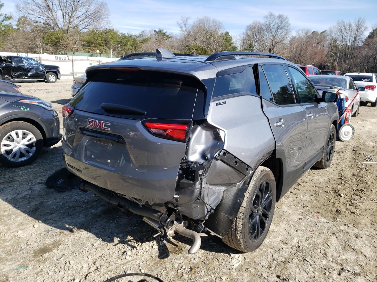 Photo 4 from auction – 2020 GMC TERRAIN SL with VIN 3GKALMEV7LL341799