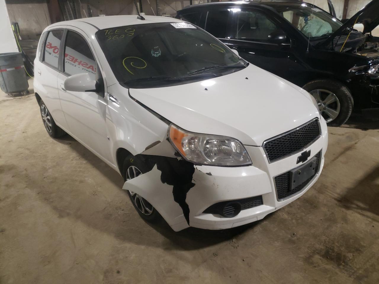 CHEVROLET AVEO LS 2009 with VIN KL1TD66EX9B671854 - Photo from auction