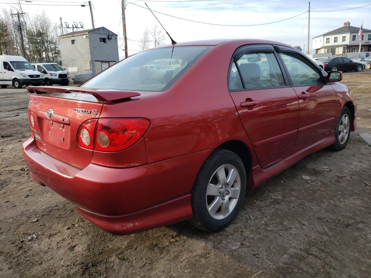 Photo 4 from auction – 2008 TOYOTA COROLLA CE with VIN 2T1BR32EX8C913410