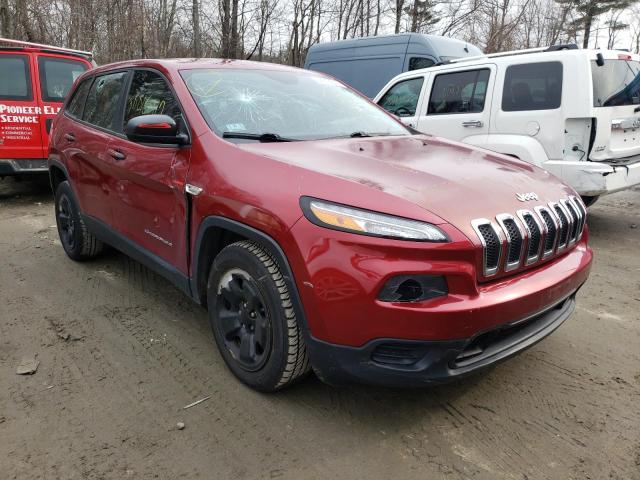 JEEP CHEROKEE S 2014 with VIN 1C4PJLAB6EW188427 - Photo from auction