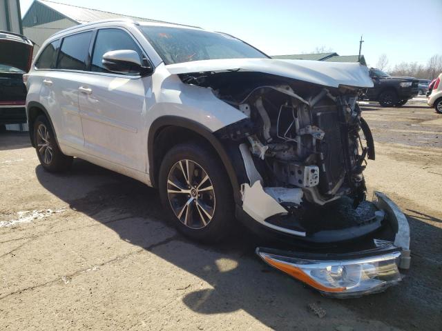 TOYOTA HIGHLANDER 2016 with VIN 5TDJKRFH8GS329052 - Photo from auction