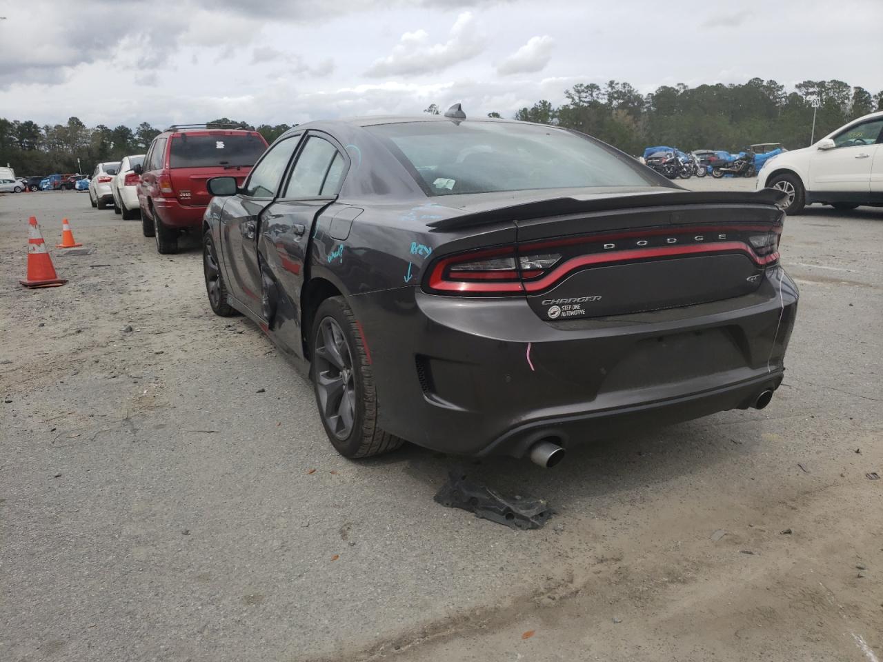 Photo 3 from auction – 2019 DODGE CHARGER GT with VIN 2C3CDXHGXKH630655