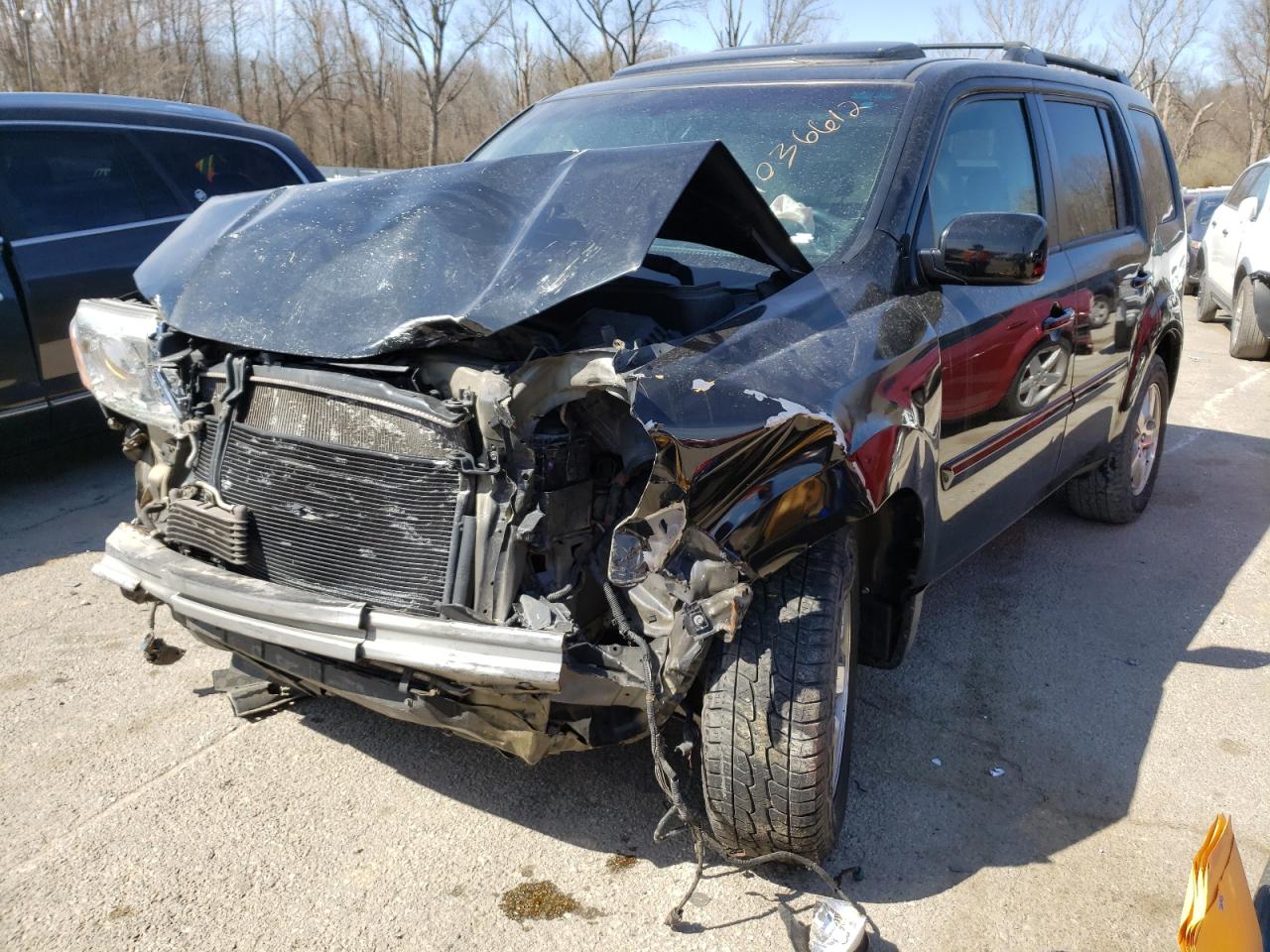 Photo 2 from auction – 2009 HONDA PILOT EXL with VIN 5FNYF38679B006078