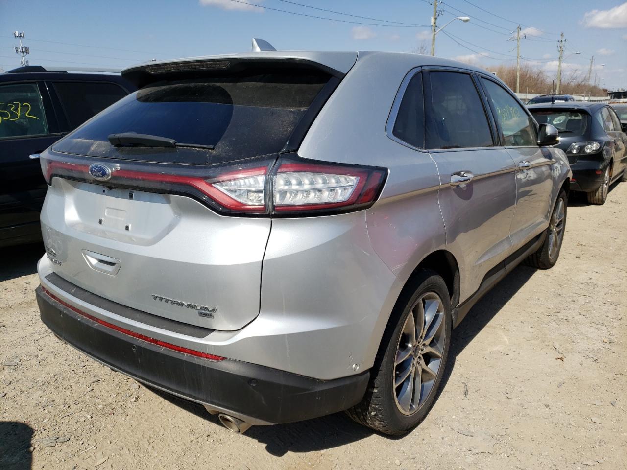 Photo 4 from auction – 2015 FORD EDGE TITAN with VIN 2FMPK4K80FBB57033